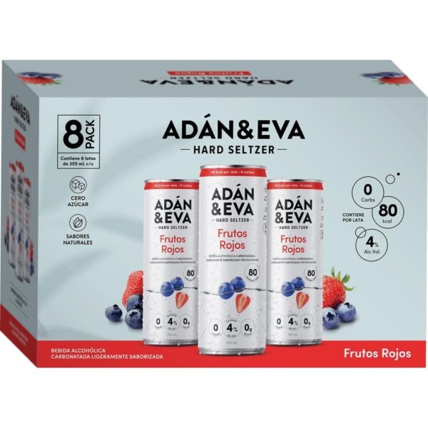 Ad√°n y Eva Red Fruits 8 Units / 355 ml