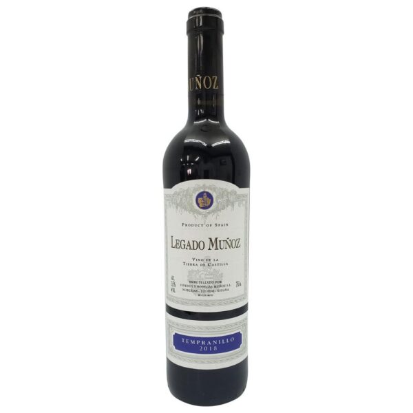 Legado Muñoz Tempranillo Red Wine 750 mL / 25.4 oz