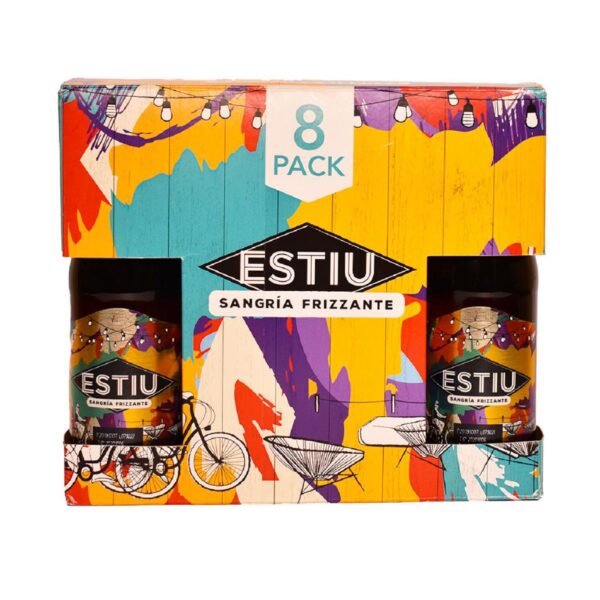 Estiu Gift Pack Sangria Frizzante Contains 8 Units / 330 ml