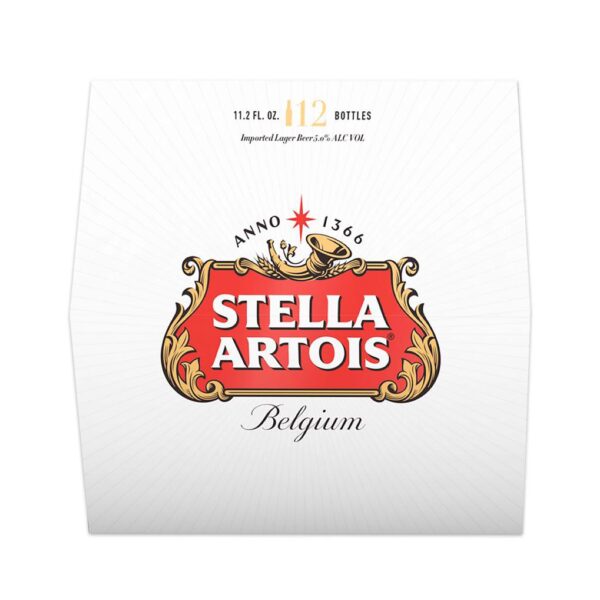 Stella Artois Belgian Beer 12 Units / 330 mL / 11.2 oz