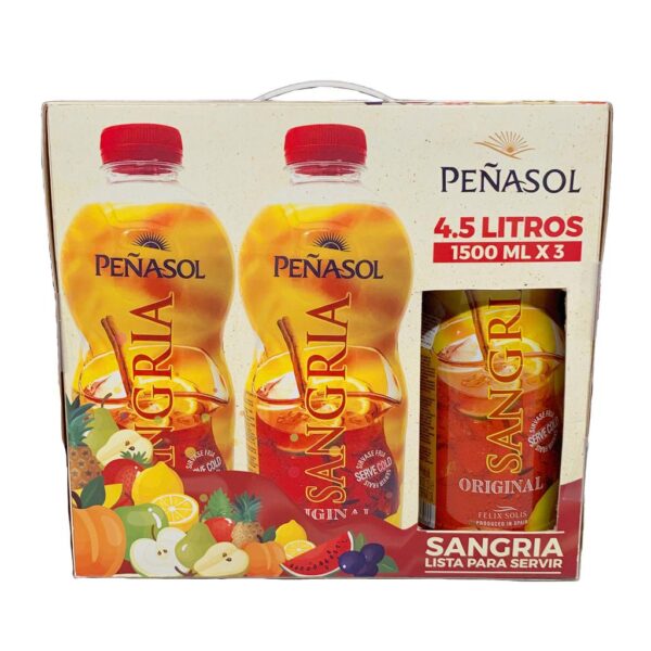 Pe√±asol Sangria Ready to Serve 3 Units / 1.5 L / 51 oz