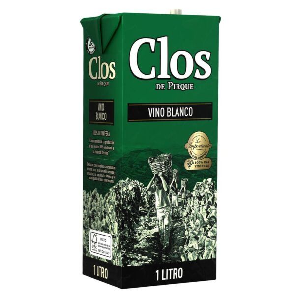 Clos de Pirque White Wine 3 Units / 1 L