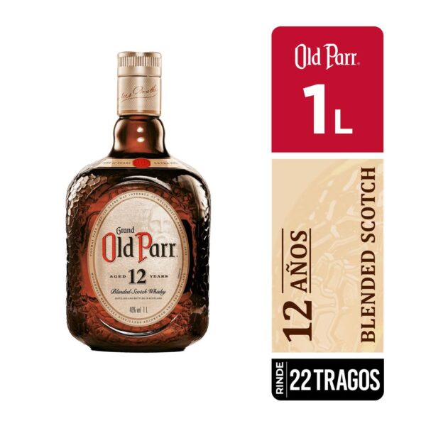 Old Parr Blended Scotch Whiskey 12 Years 1 L