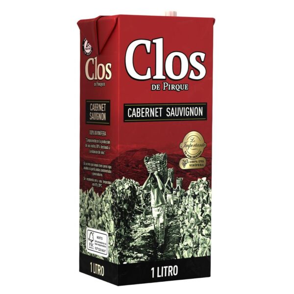Clos de Pirque Red Wine Cabernet Sauvignon 3 Units / 1 L